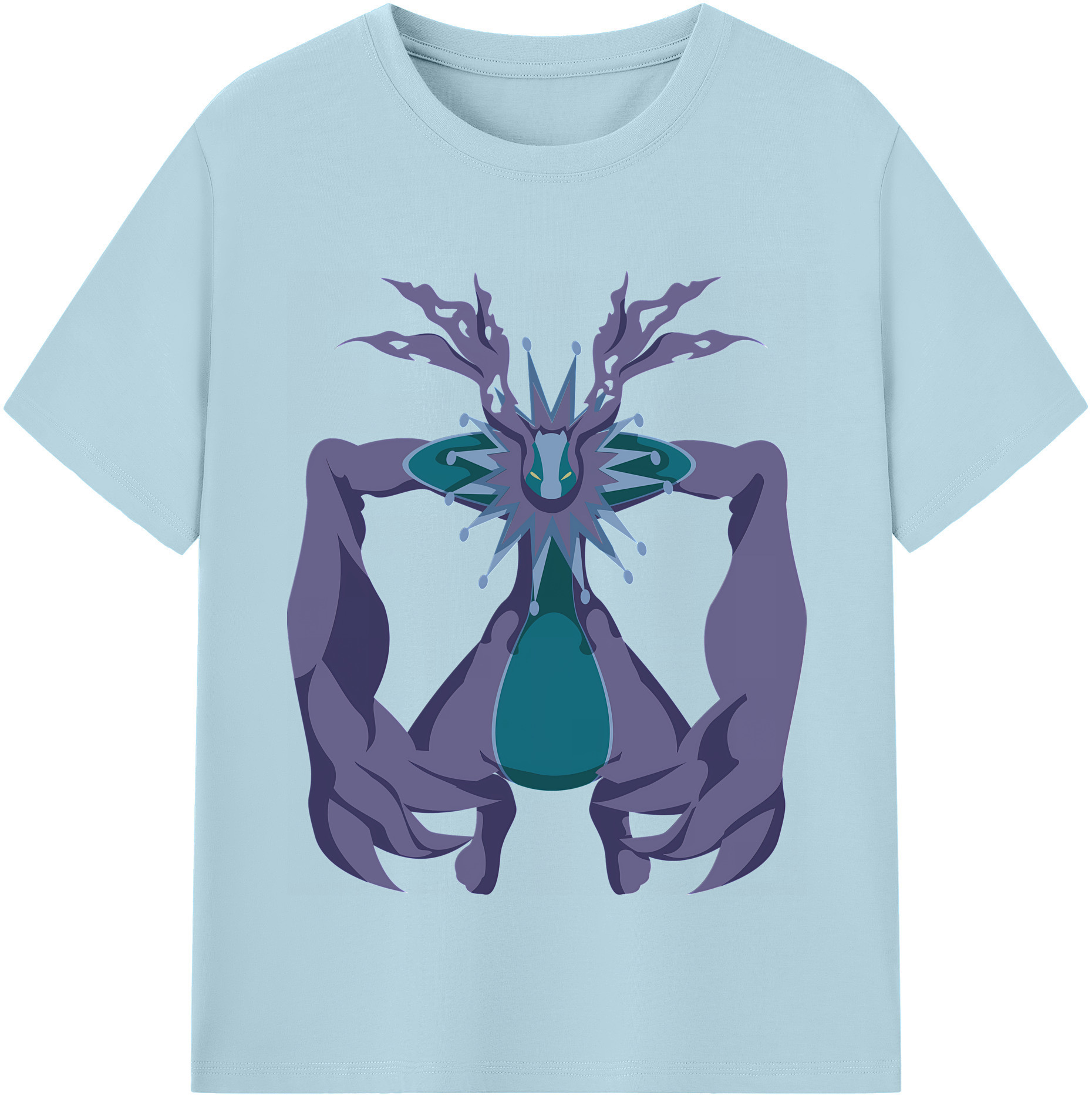 （画像用） Digimon デジタルモンスター/デジモン 綿100％半袖Tシャツ（フロントプリント）